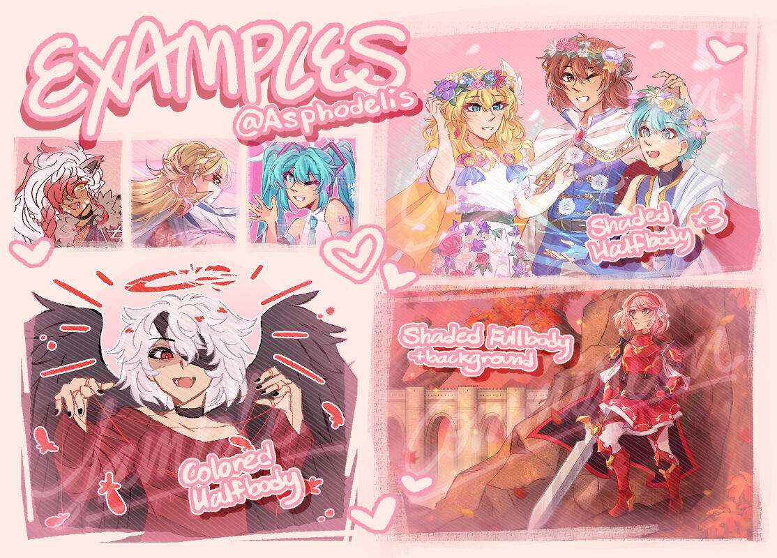 Shaded Fullbody (Multiple)